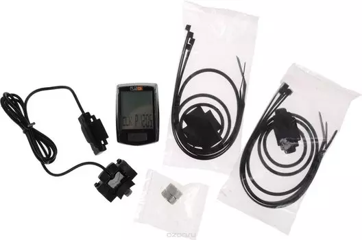 Велокомпьютер Echowell U9, 9 функций, проводной, черный, 244621