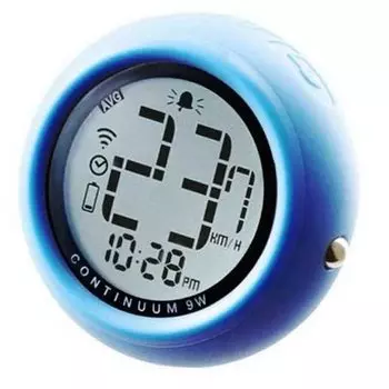 Велокомпьютер Giant Continuum 9W, 9 функций, беспроводной, синий, 291005