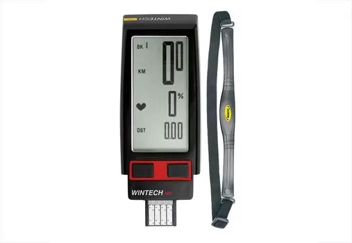 Велокомпьютер Mavic Wintech USB HR 011, беспроводной, черный, 11864801