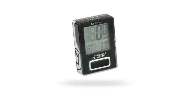 Велокомпьютер PRO DIGI 5IVE, 5 функций, беспроводной, черный, PRCC0006