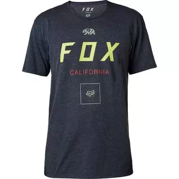 Велофутболка Fox Growled SS Tech Tee Heather Midnight 2018