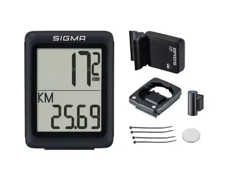 Велокомпьютер SIGMA BC 5.0 WL ATS 5 функций, БЕСПРОВОДНОЙ, черный, 4-005211