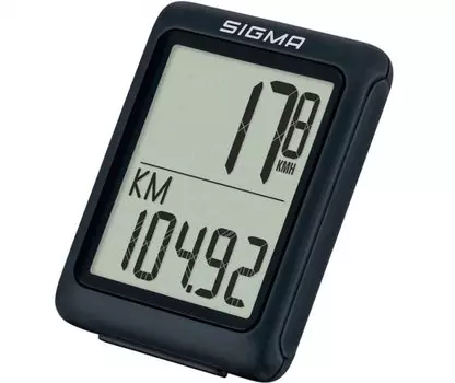 Велокомпьютер SIGMA BC 5.0 WR 5 функций, проводной, черный, 4-005210