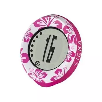 Велокомпьютер SIGMA MY SPEEDY ALOHA, 4 функции, беспроводной, розовый, 03007