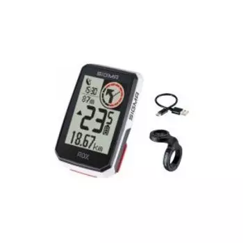 Велокомпьютер SIGMA NEW, ROX 2.0 (White), Top-Mount крепеж на руль, 14 функций, GPS, BLUETOOTH, белый, 4-001053