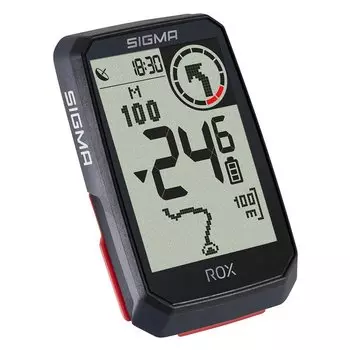 Велокомпьютер SIGMA NEW, ROX 4.0 (Black), 30 функций, GPS, BLUETOOTH, черный, 4-001060