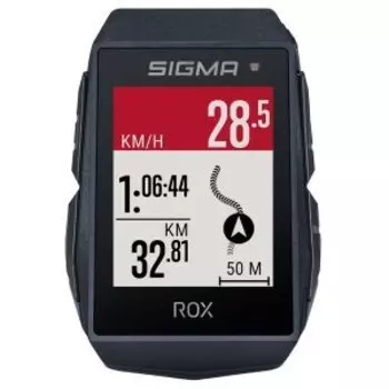 Велокомпьютер SIGMA ROX 11.1 EVO, 150+ функций, GPS, BLUETOOTH (Android, IOS), черный, 4-001030
