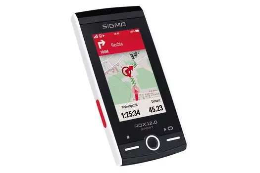 Велокомпьютер Sigma ROX 12.0 SPORT, беспроводной, черно-белый, 1023