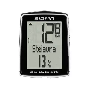 Велокомпьютер Sigma Sport, TOPLINE 2016, BC 14.16, wired, bike functions: current speed, average, УТ000077224