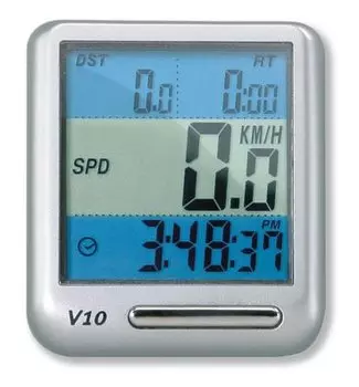 Велокомпьютер TOPEAK Panoram V10С, 13 функций, проводной, каденс, TPC-16