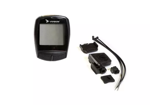 Велокомпьютер TRIX беспроводной, 18 функций, черный, XC-B13-L (black)
