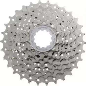 Кассета SHIMANO, 9 скоростей, KCSHG4009134 ALIVIO, 9х11-34 IG/HG, серебристая, 2-8031