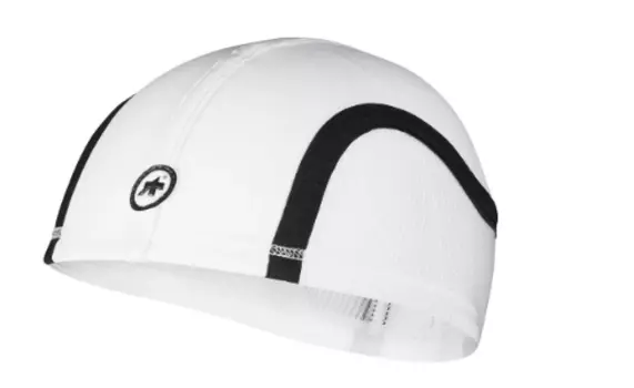 Велошапочка под шлем ASSOS roboFoil, унисекс, white Panther