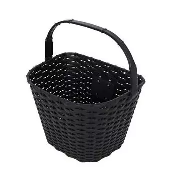 Велокорзина Green Cycle, чёрная, GCB-023