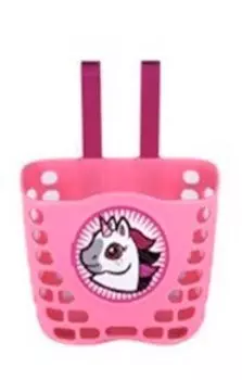 Велокорзина Green Cycle, детская, розовая, GCB-07