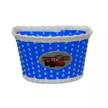 Велокорзина M-Wave, детская, сине-белая, 00-170433