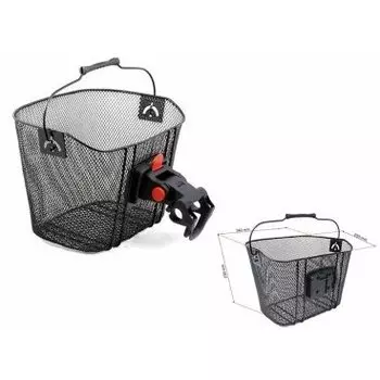 Велокорзина M-Wave, передняя, быстросъемная, 8-15290005