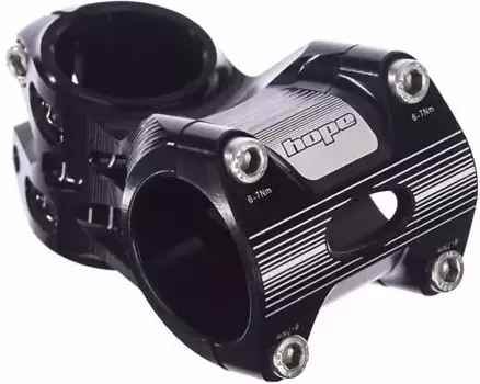 Вынос велосипедный HOPE AM/Freeride 50 мм, 20 градусов, алюминий, Черный. ST2050ON