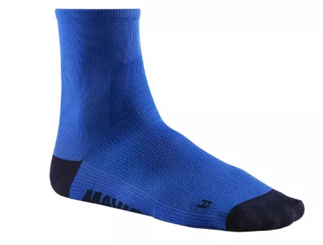 Носки велосипедные MAVIC ESSENTIAL Middle, серо-голубой, 2020