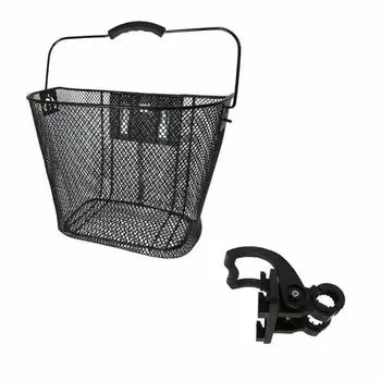 Велокорзина SUNTEK, передняя, черная, HQ-209
