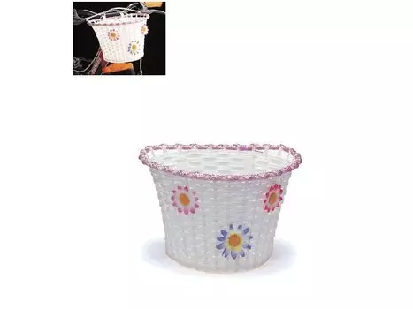 Велокорзина TBS, передняя, 16"/20", SW-912M