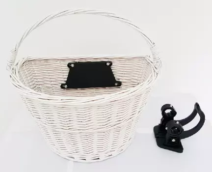 Велокорзина Vinca, на руль, ротанг, WG 20