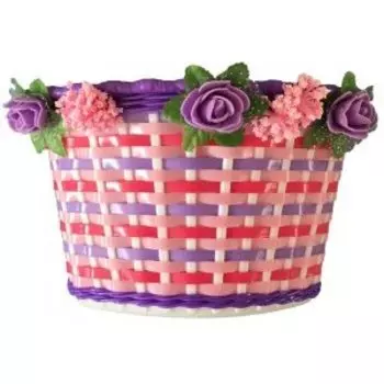 Велокорзина Vinca Sport, детская, на руль, розовая, P 10 Rose