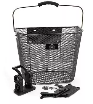 Велокорзинка Vinca, передняя, P 01 black/black