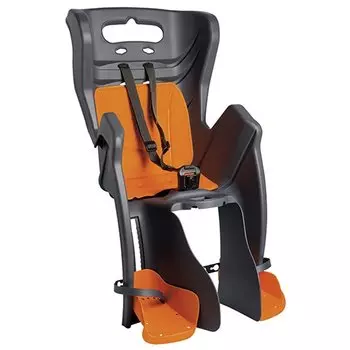Велокресло детское BELLELLI Little Duck Clamp, на багажник, тёмно-серое, 01LTDM00002 _УЦЕНКА
