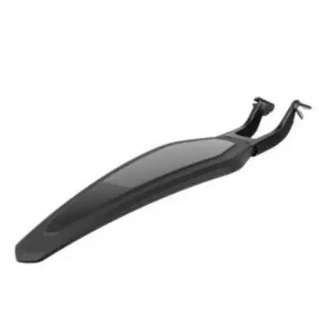 Крыло M-WAVE MUD MAX SEAT SHORT, пластик. 26"-29 заднее, быстросъемное, крепление на рейлы, черный, 5-385139