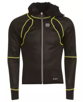 Велокуртка Biemme Ninja черный/желтый, A30J1022M, 2018 (Размер: M)