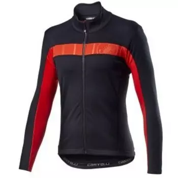 Велокуртка Castelli MORTIROLO VI, мужская, черный/красный, 4520506
