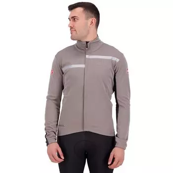 Велокуртка Castelli TRANSITION 2, мужская, серый, 4520507 (Размер: XXL, Цвет: Серый)