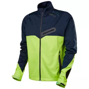 Велокуртка Fox Bionic Pro Softshell Jacket, желто-синяя