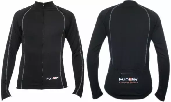 Велокуртка J-611-LW-Black размер М FunkierBike 12-091