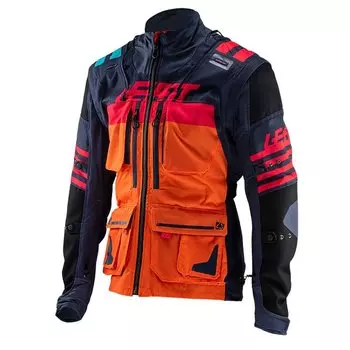 Велокуртка Leatt GPX 5.5 Enduro Jacket Ink/Orange 2020