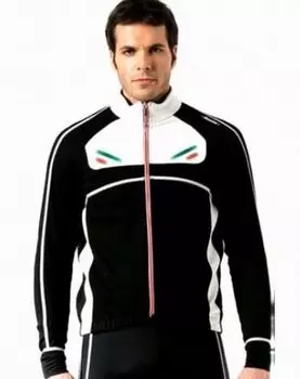 Велокуртка Santini ACQUA, черная, 507 75 ACQUA (Размер: M)