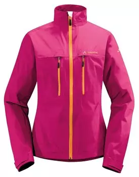 Велокуртка VAUDE Wo Tiak Jacket 792, azalee, розовый, женская, 36, 3885
