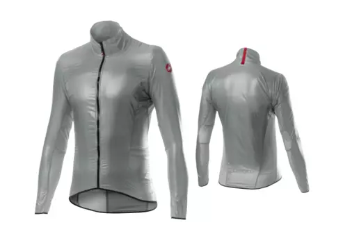 Велокуртка-ветровка Castelli ARIA, серебристый, 4520058 (Размер: S)
