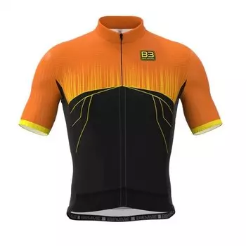 Веломайка Biemme ARTIC RACE AB21, короткий рукав, оранжево-черный 2020, A11L2012M (Размер: M)