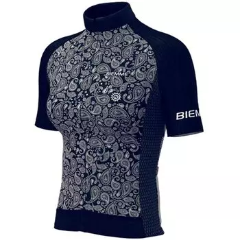 Веломайка Biemme ATENA Lady, короткий рукав, темно-синий, A12M2122L (Размер: XS, Цвет: Темно-синий)