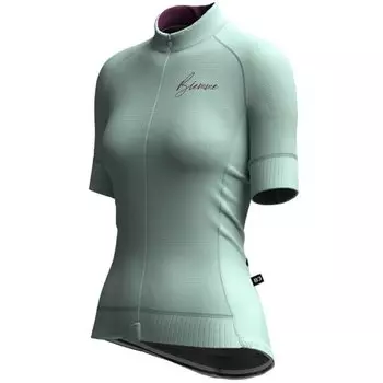 Веломайка Biemme HILL Lady, короткий рукав, мятный, 2024, A12Q2012L (Размер: S, Цвет: Мятный)