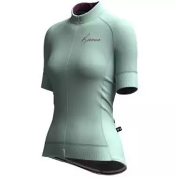 Веломайка Biemme HILL Lady, короткий рукав, мятный, 2024, A12Q2012L