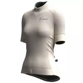 Веломайка Biemme HILL Lady, короткий рукав, слоновая кость, 2024, A12Q2012L