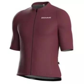 Веломайка Biemme NOTO, короткий рукав, бордовый, 2024, A11Q2012M