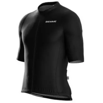 Веломайка Biemme NOTO, короткий рукав, черный, 2024, A11Q2012M