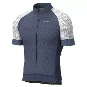 Веломайка Biemme RIGEL, короткий рукав, темно-синий, A12M2022M