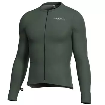 Веломайка Biemme SLOPE, длинный рукав, темно-зеленый, 2024, A14Q1022M (Размер: XXXL, Цвет: Темно-зеленый)