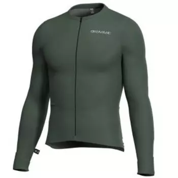 Веломайка Biemme SLOPE, длинный рукав, темно-зеленый, 2024, A14Q1022M