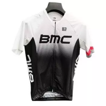 Веломайка Biemme Team BMC RANKA, мужской, короткий рукав, графит/черный, AB12B0952M (Размер: M, Цвет: графит/черный)